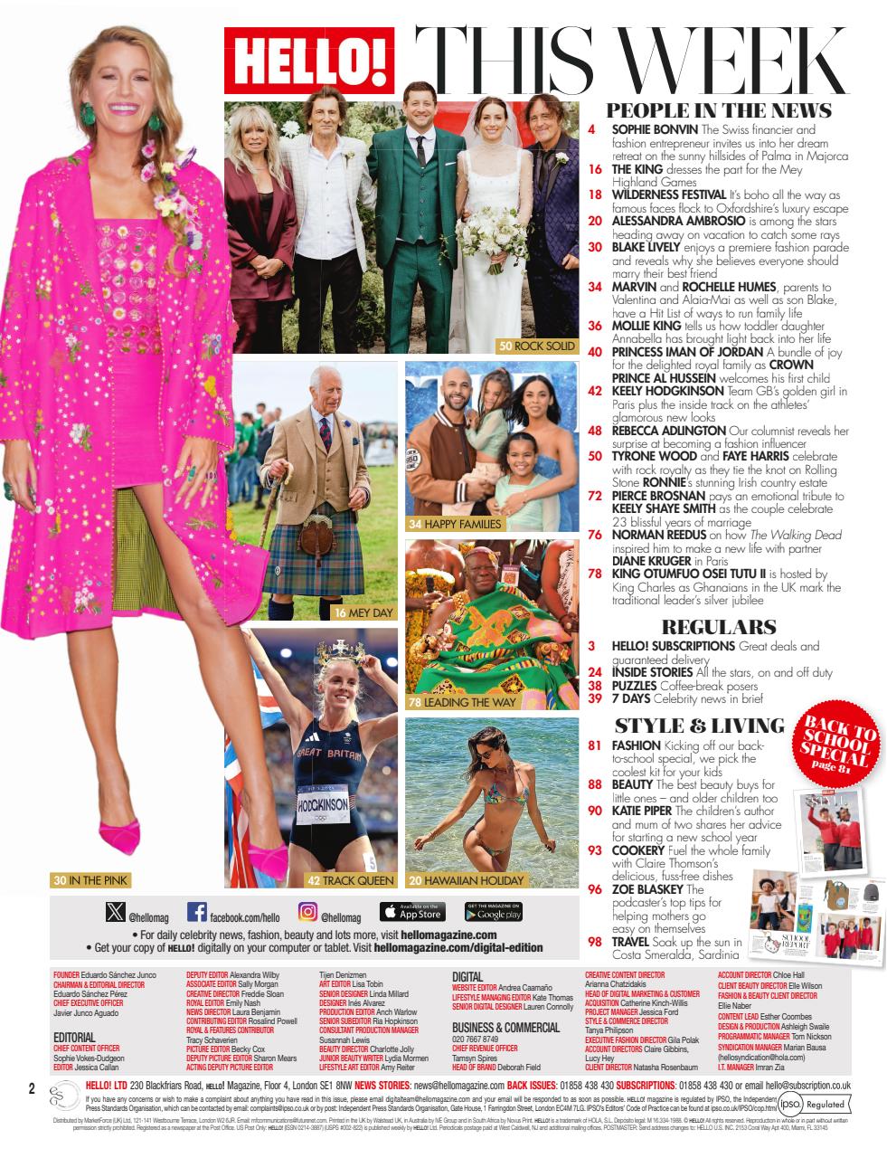 Hello! Magazine Preview Pages