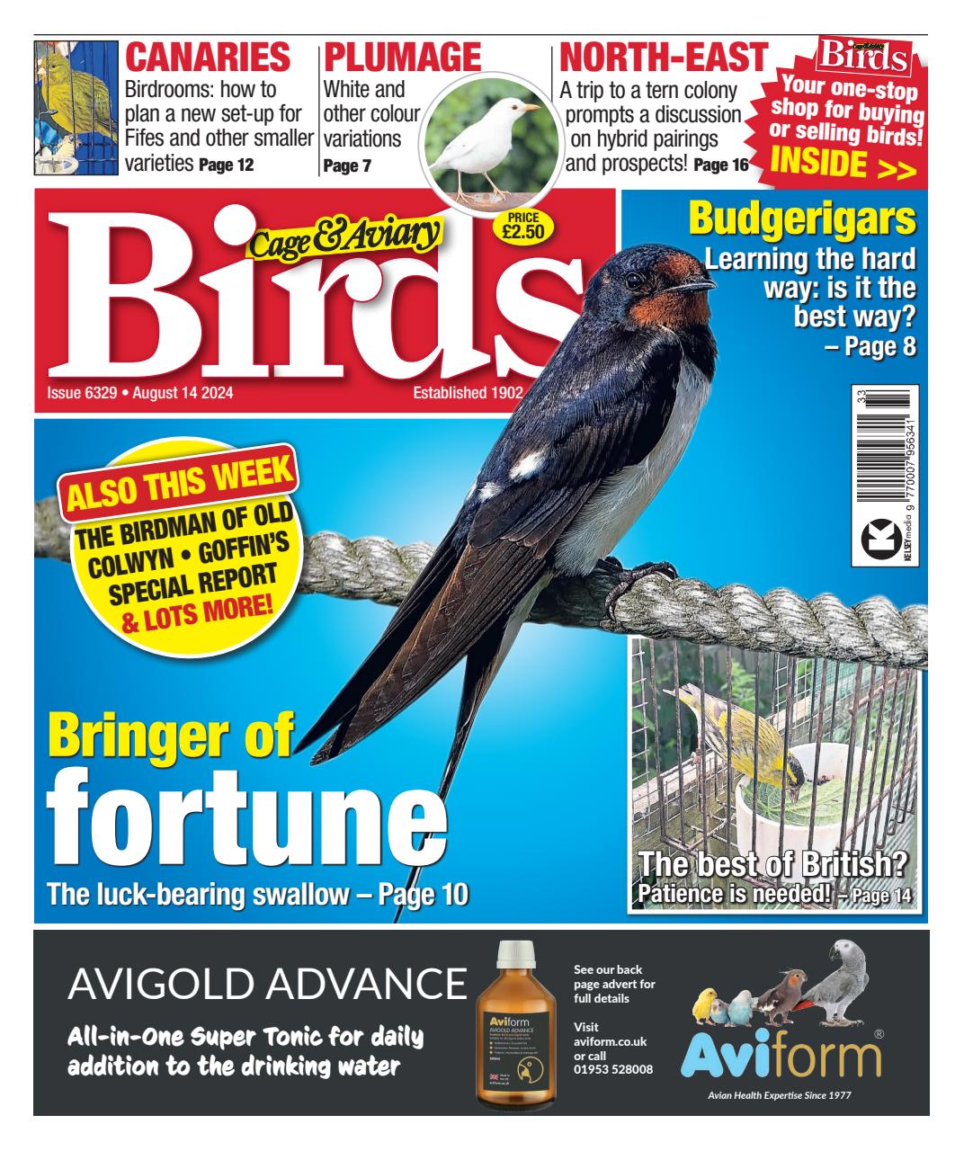 Cage & Aviary Birds Preview Pages