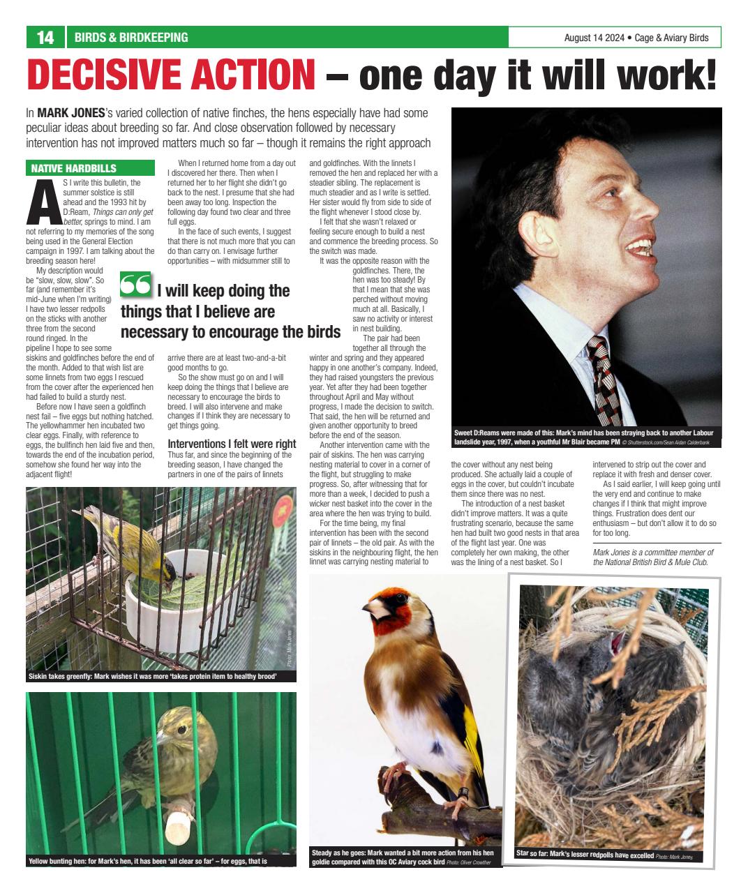 Cage & Aviary Birds Preview Pages