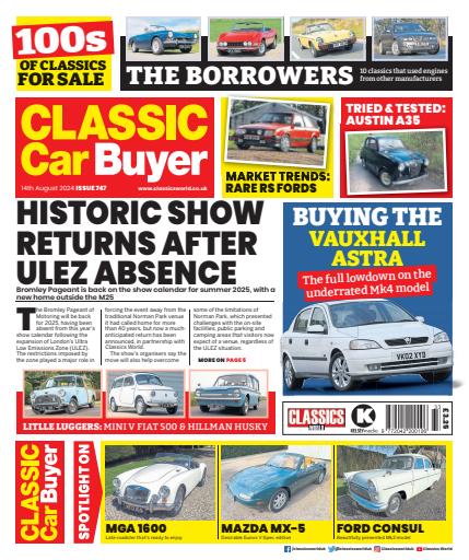 Classic Car Buyer issue 