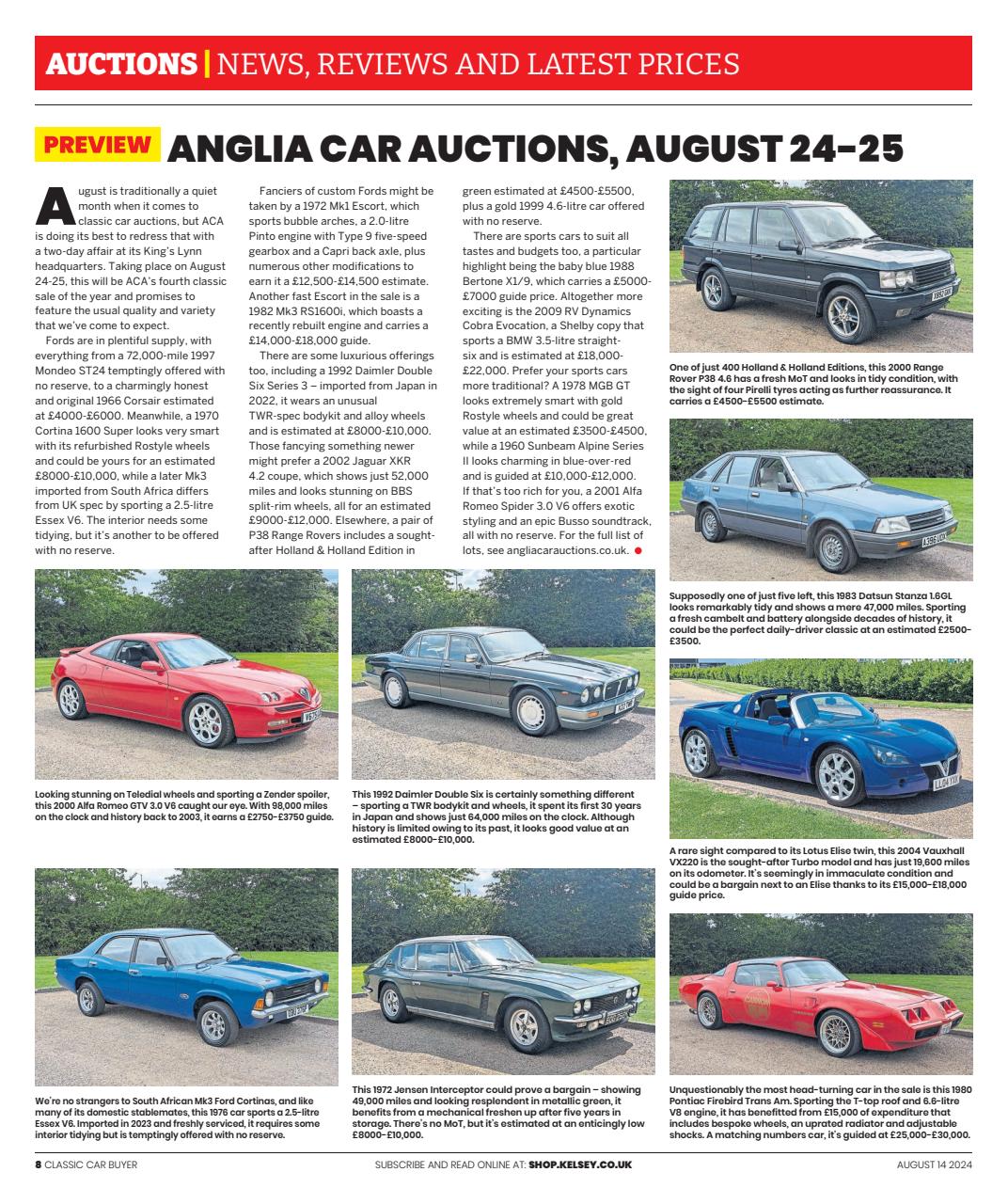 Classic Car Buyer Preview Pages