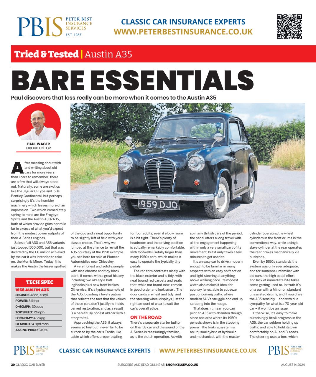 Classic Car Buyer Preview Pages