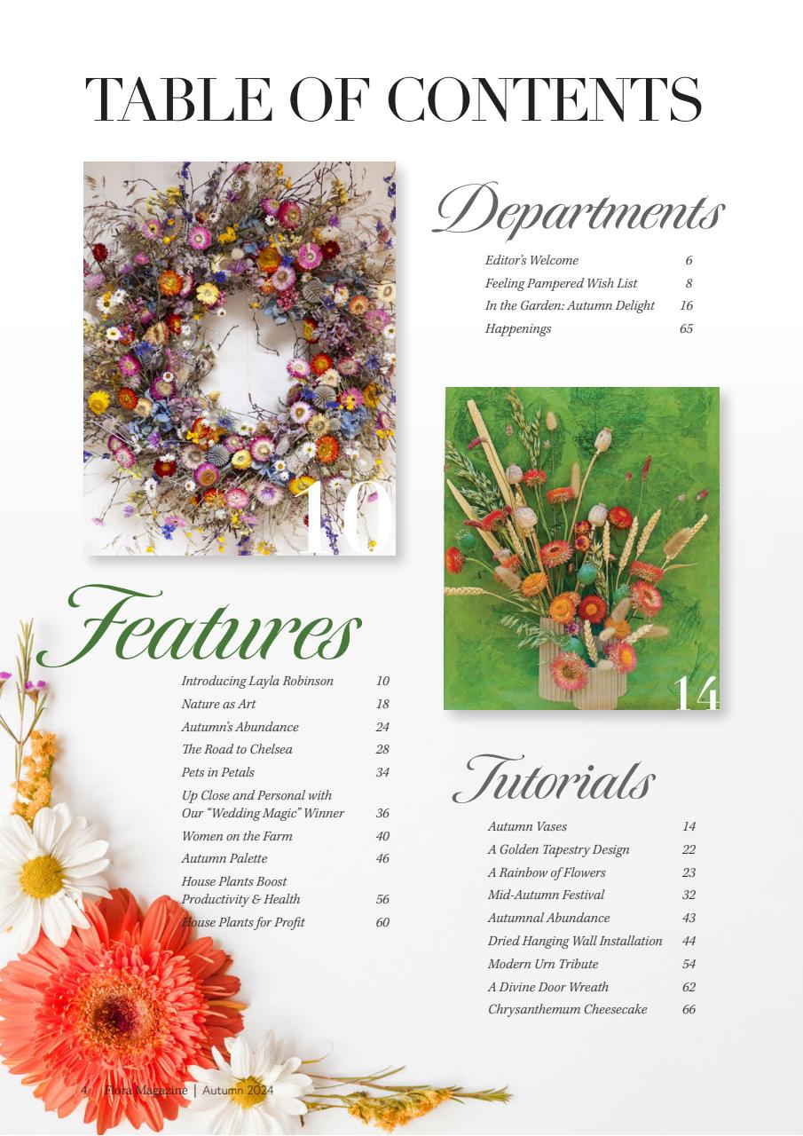Flora International Preview Pages