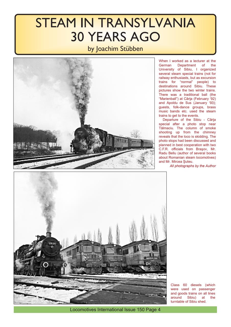 Locomotives International Preview Pages