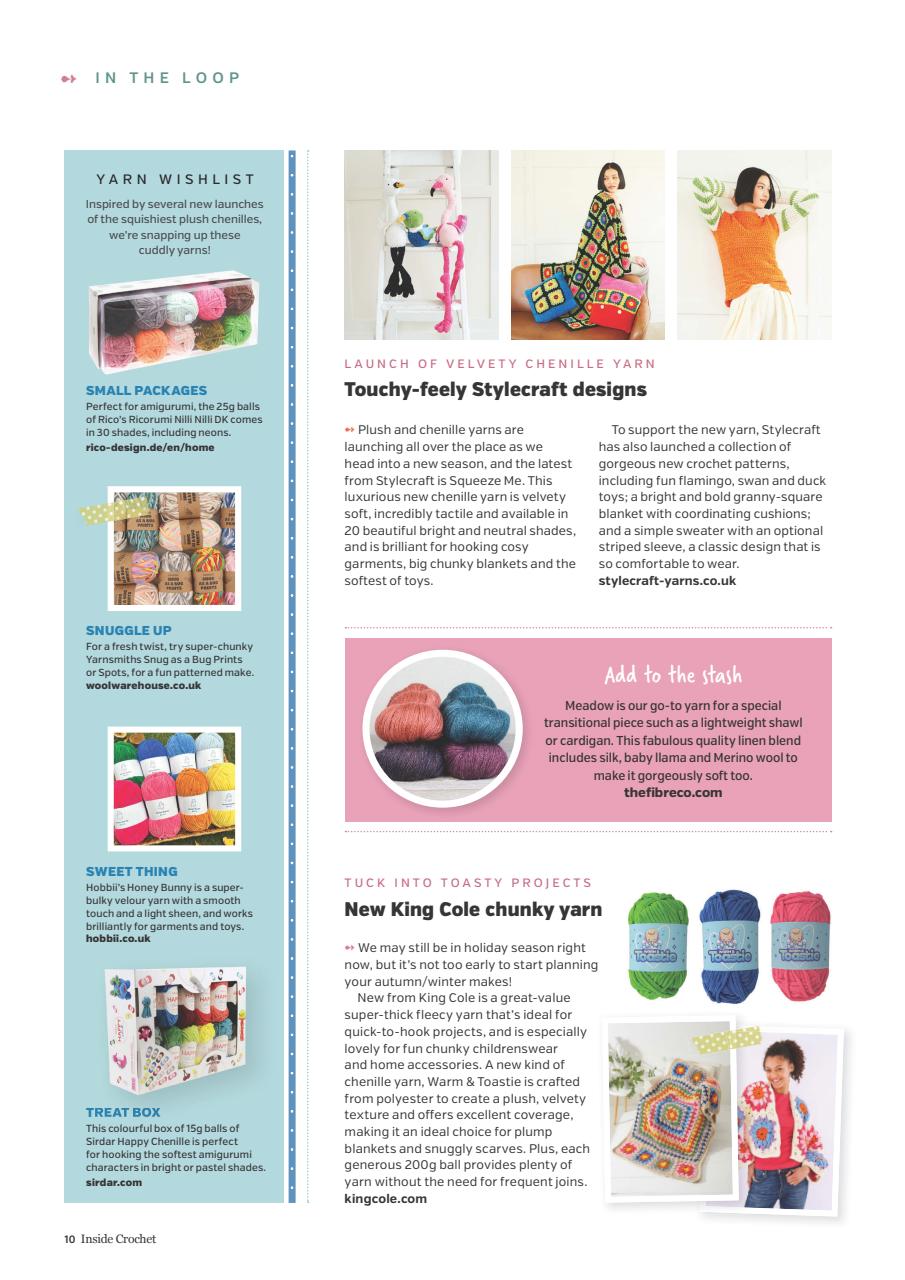 Inside Crochet Preview Pages