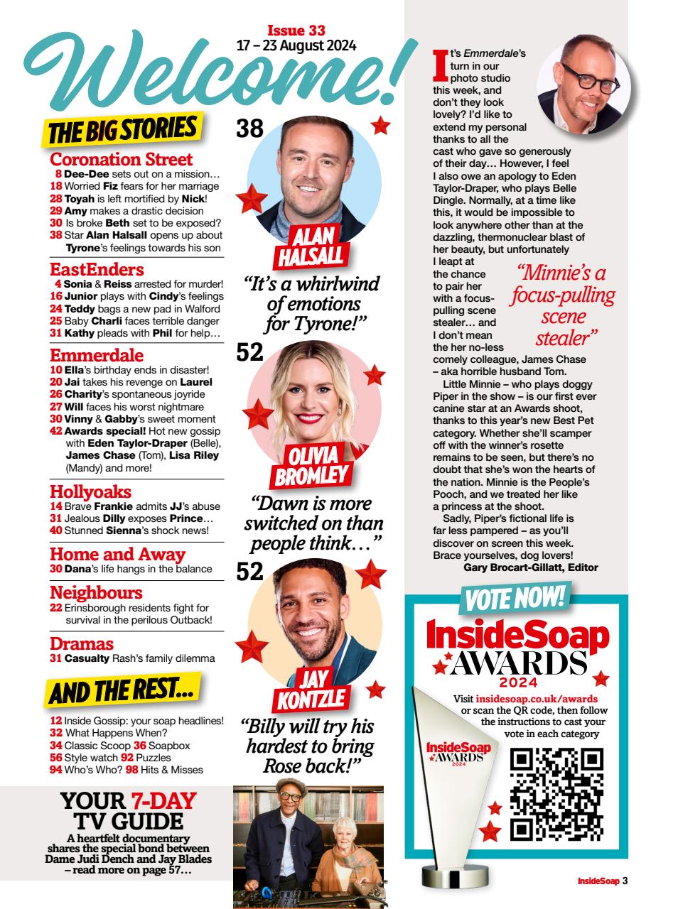 Inside Soap Preview Pages