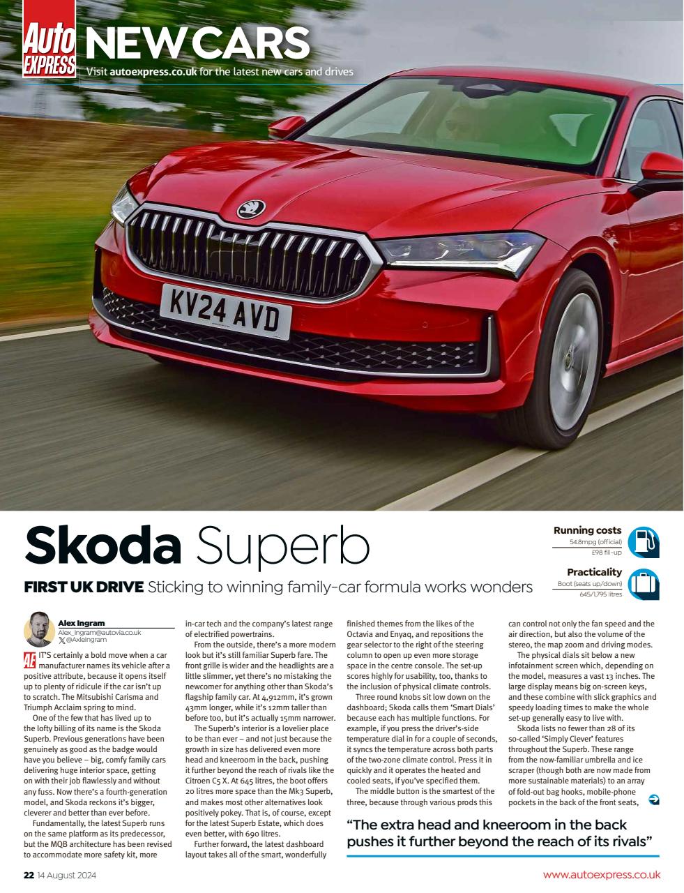 Auto Express Preview Pages