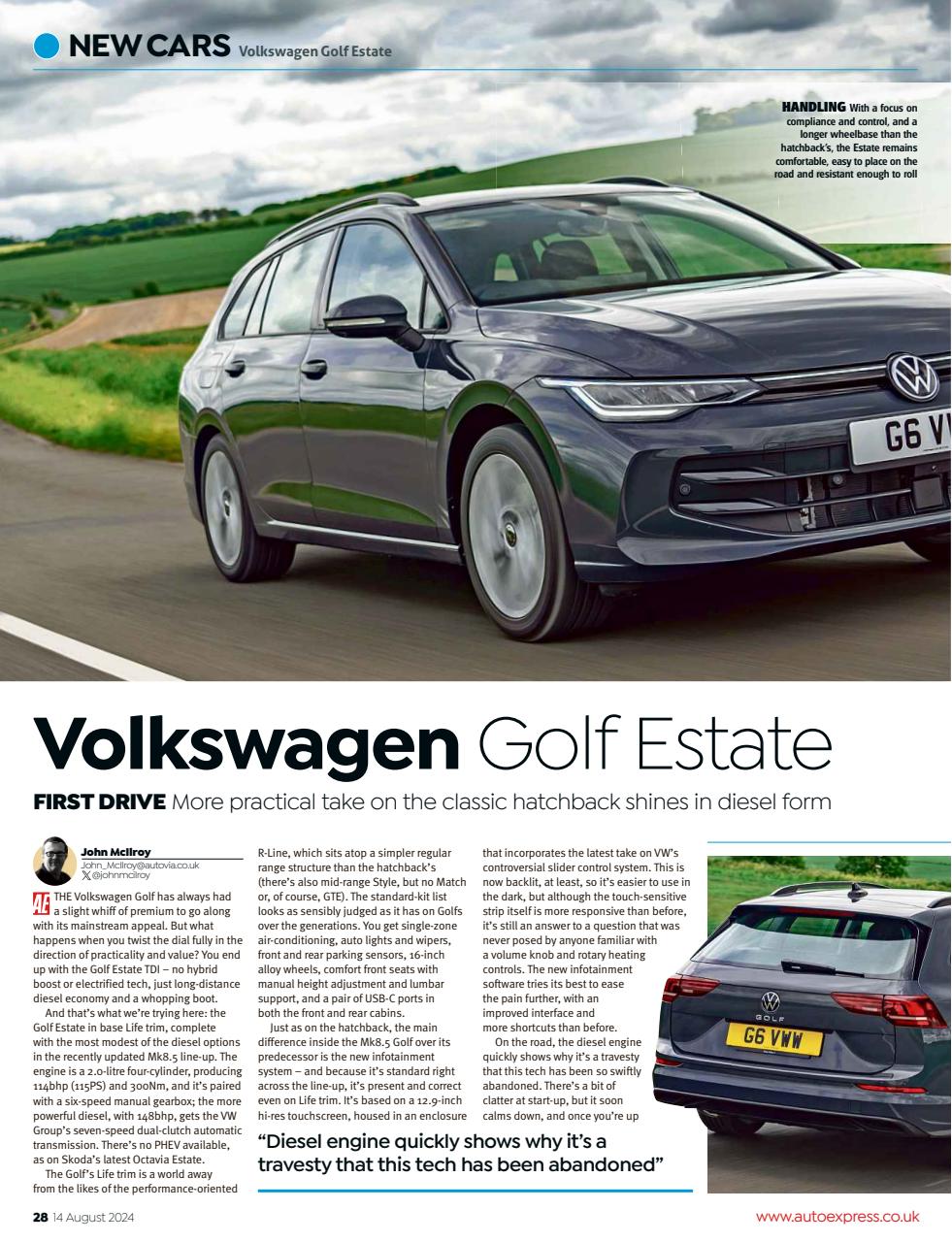 Auto Express Preview Pages