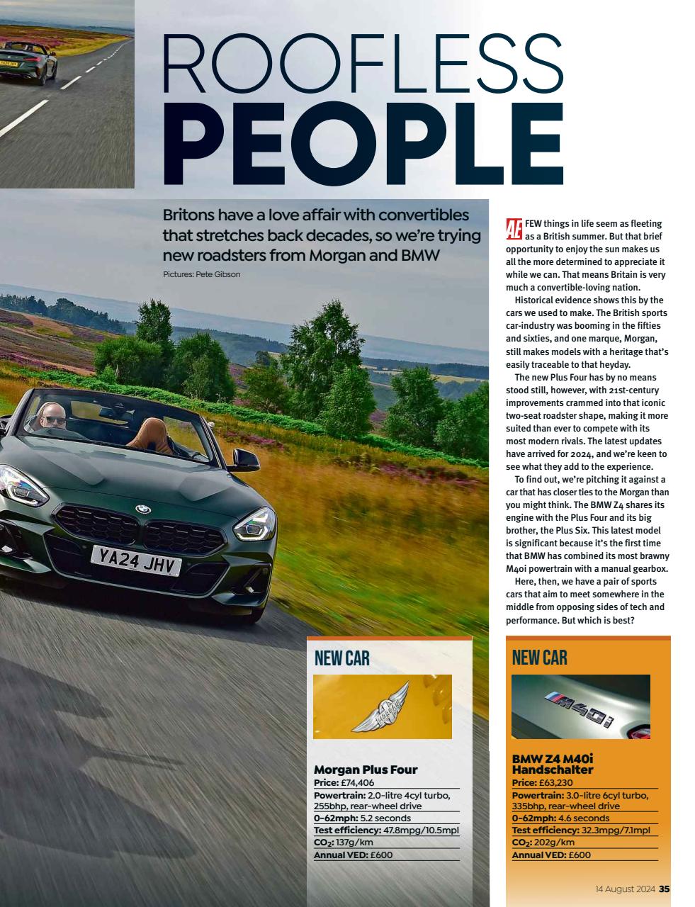 Auto Express Preview Pages