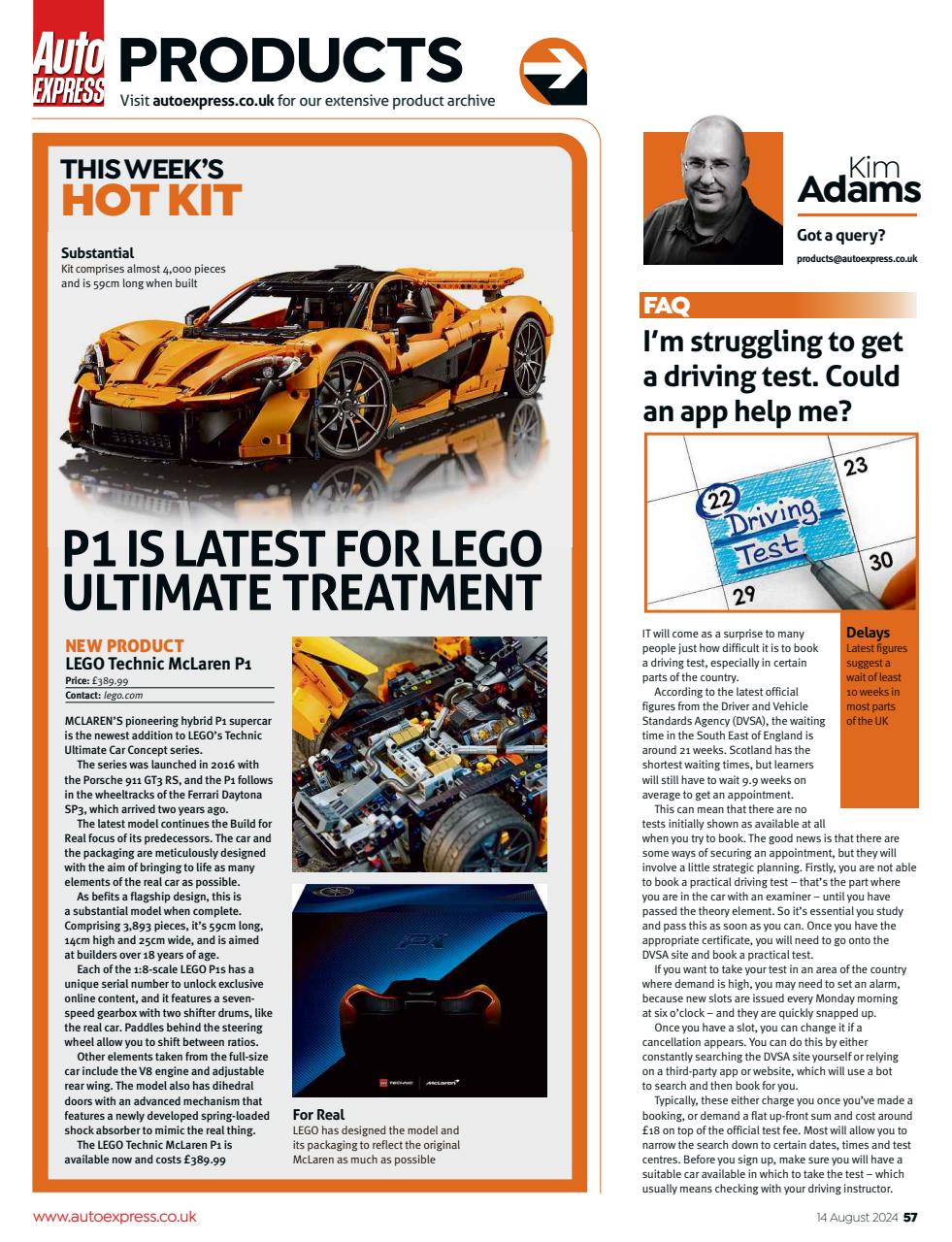 Auto Express Preview Pages