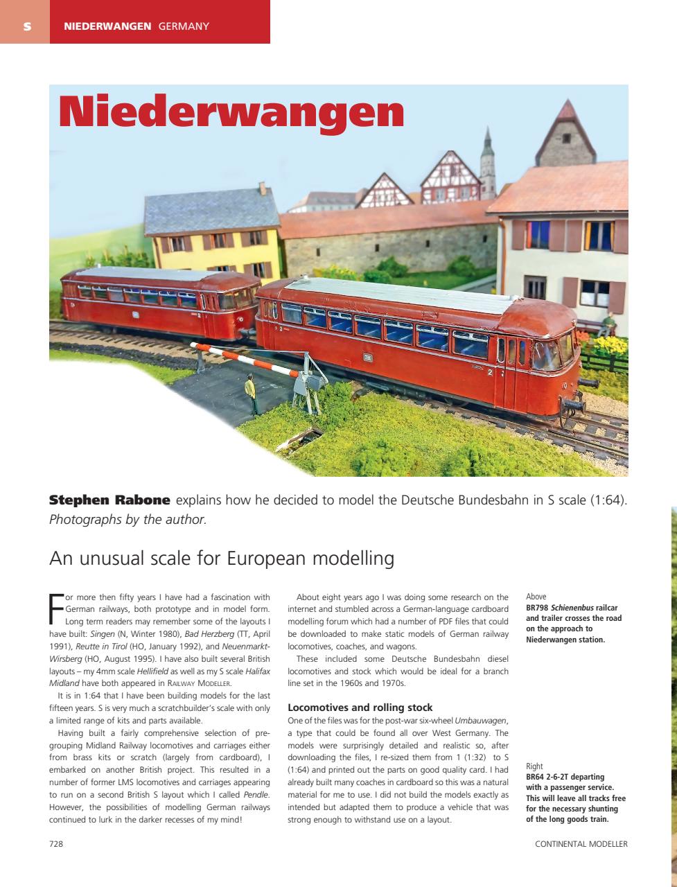 Continental Modeller Preview Pages