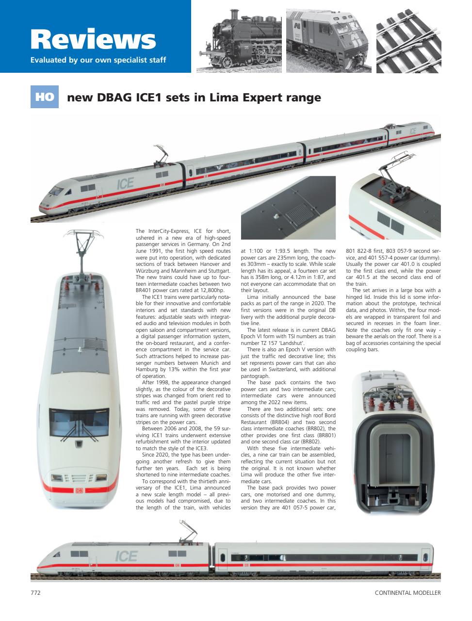 Continental Modeller Preview Pages