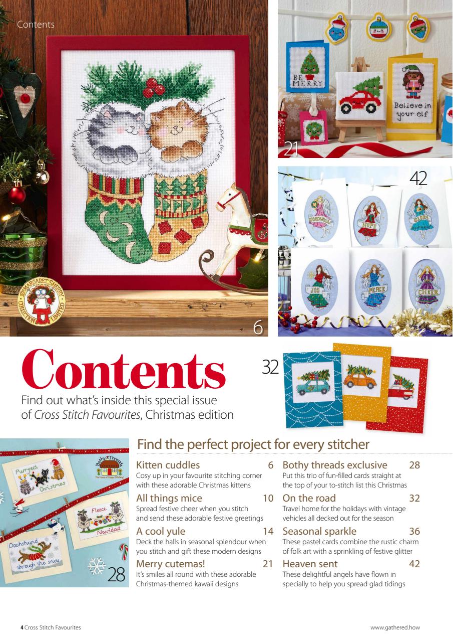 Cross Stitch Favourites Preview Pages