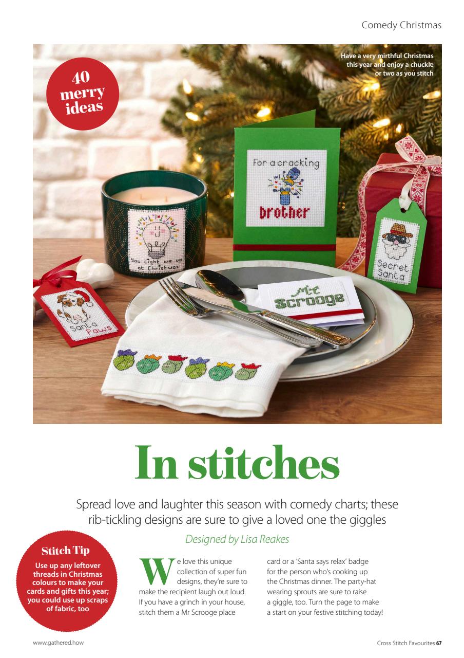 Cross Stitch Favourites Preview Pages