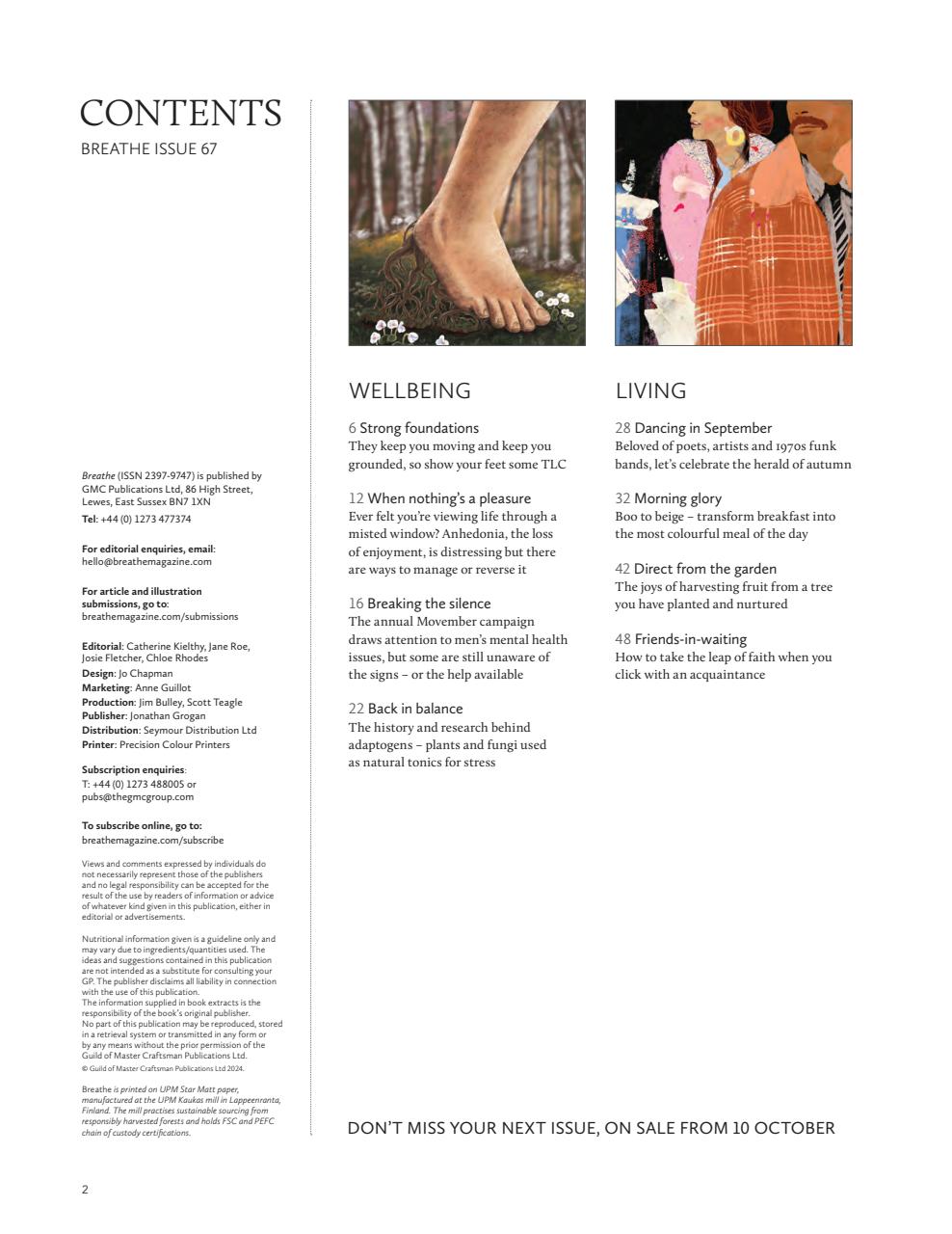 Breathe Preview Pages