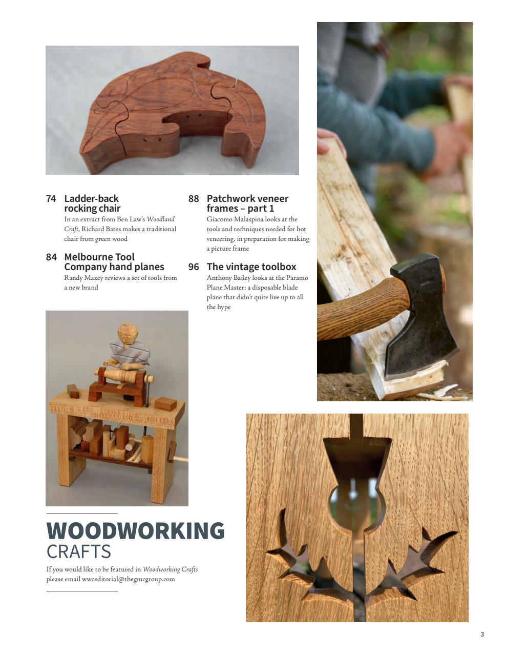 Woodworking Crafts Magazine Preview Pages