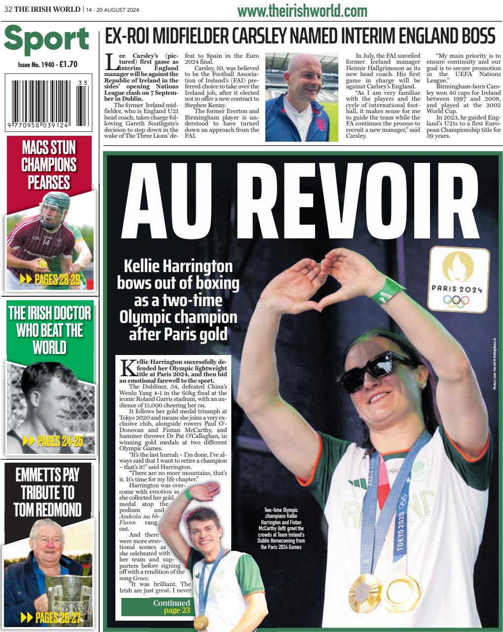 Irish World Preview Pages