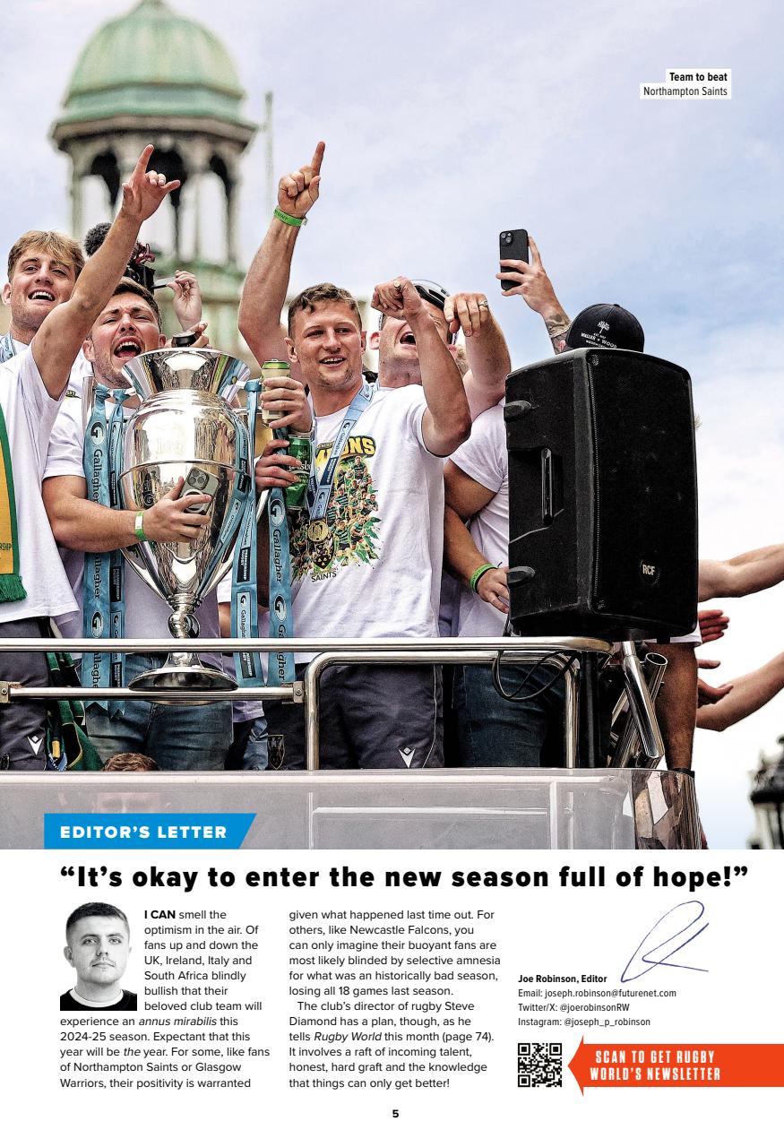Rugby World Preview Pages
