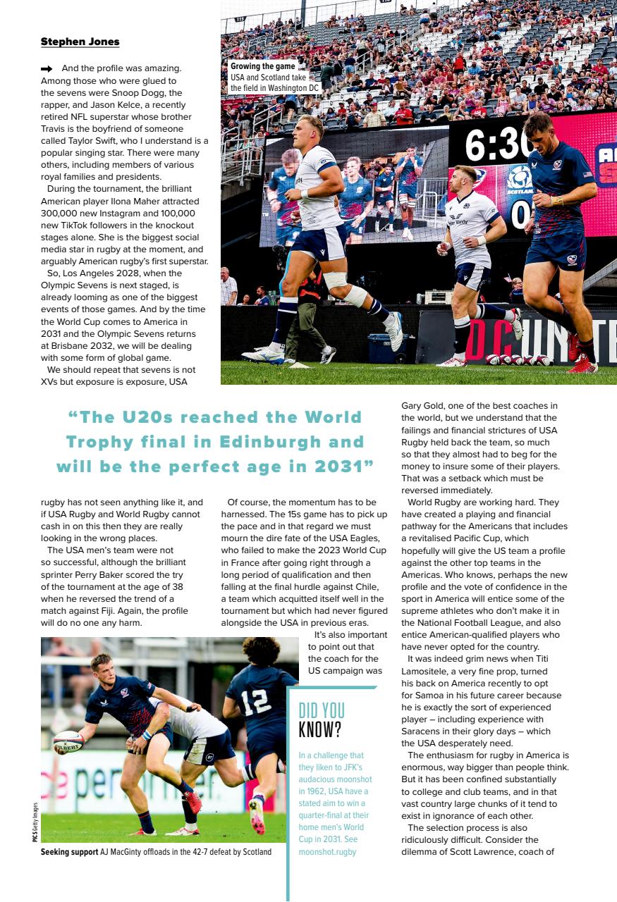 Rugby World Preview Pages