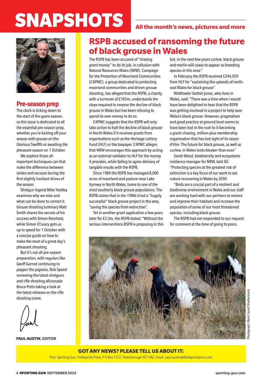 Sporting Gun Preview Pages