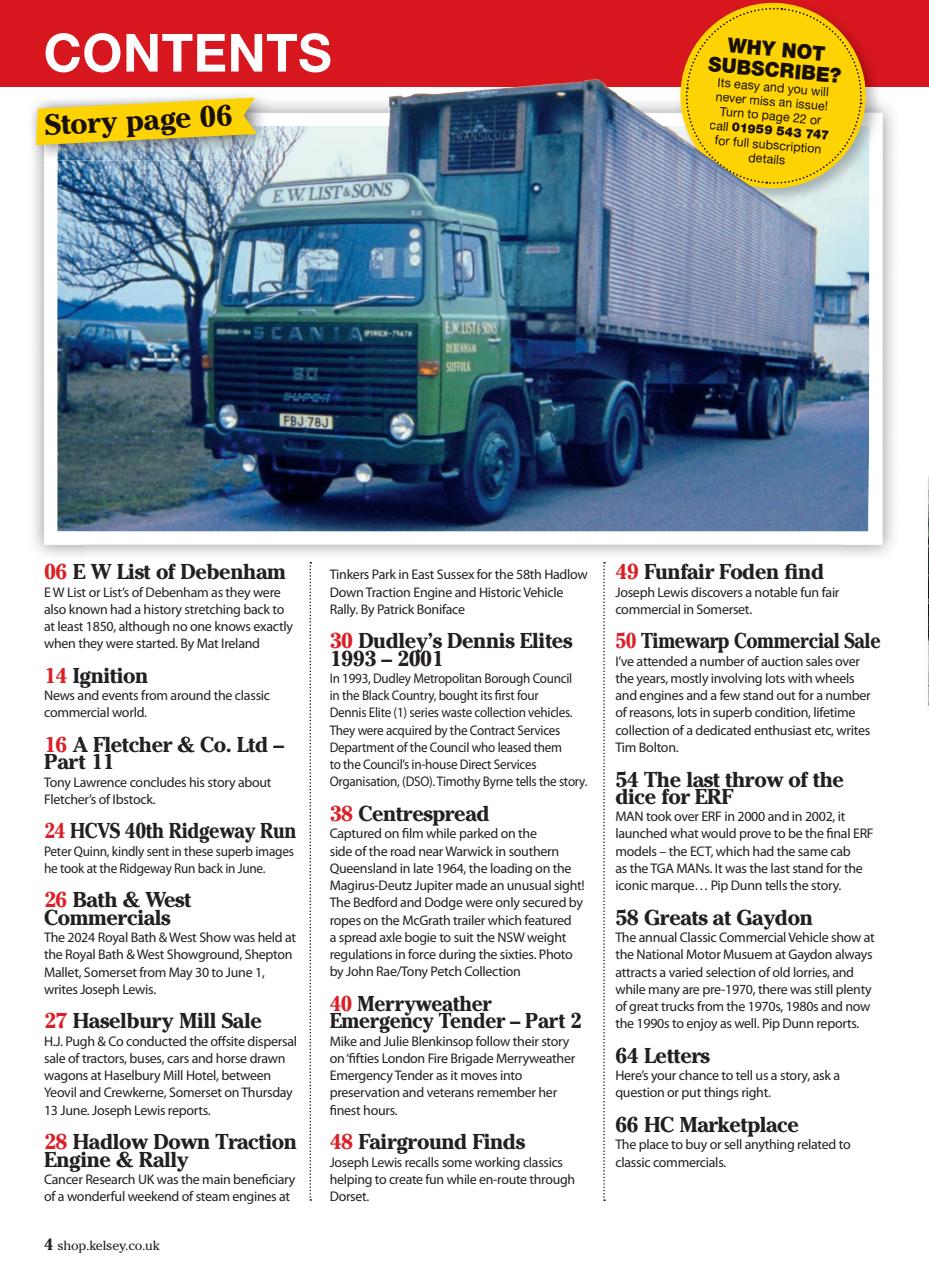 Heritage Commercials Magazine Preview Pages