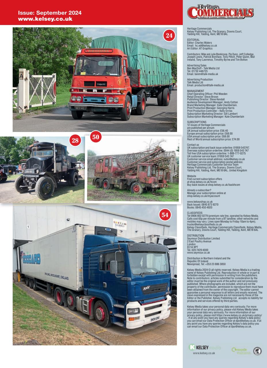 Heritage Commercials Magazine Preview Pages