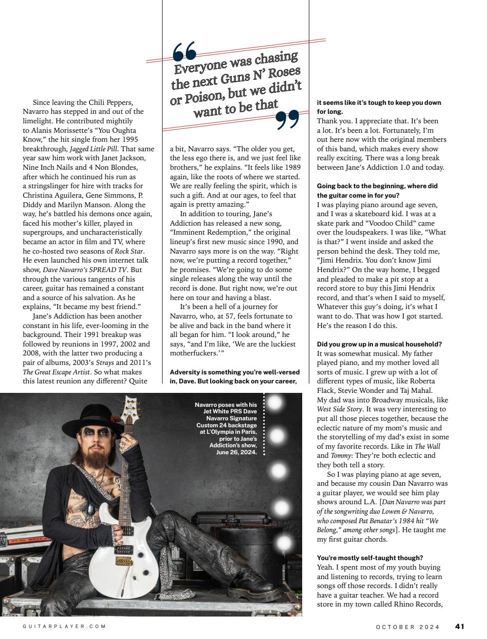 Guitar Player Preview Pages