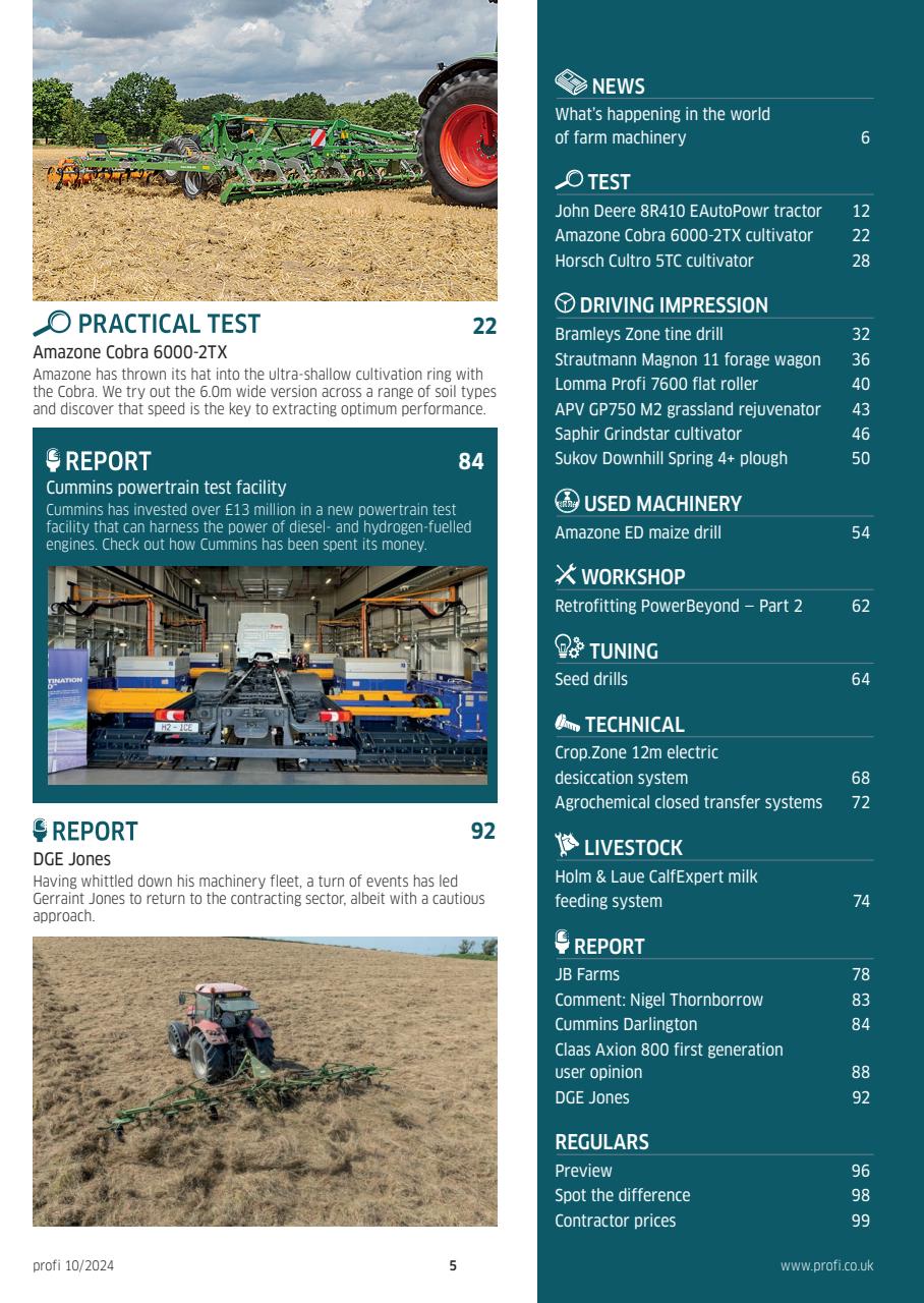 Profi International Preview Pages