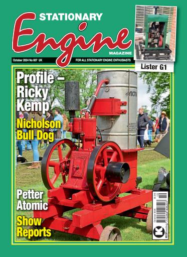 Stationary Engine issue 