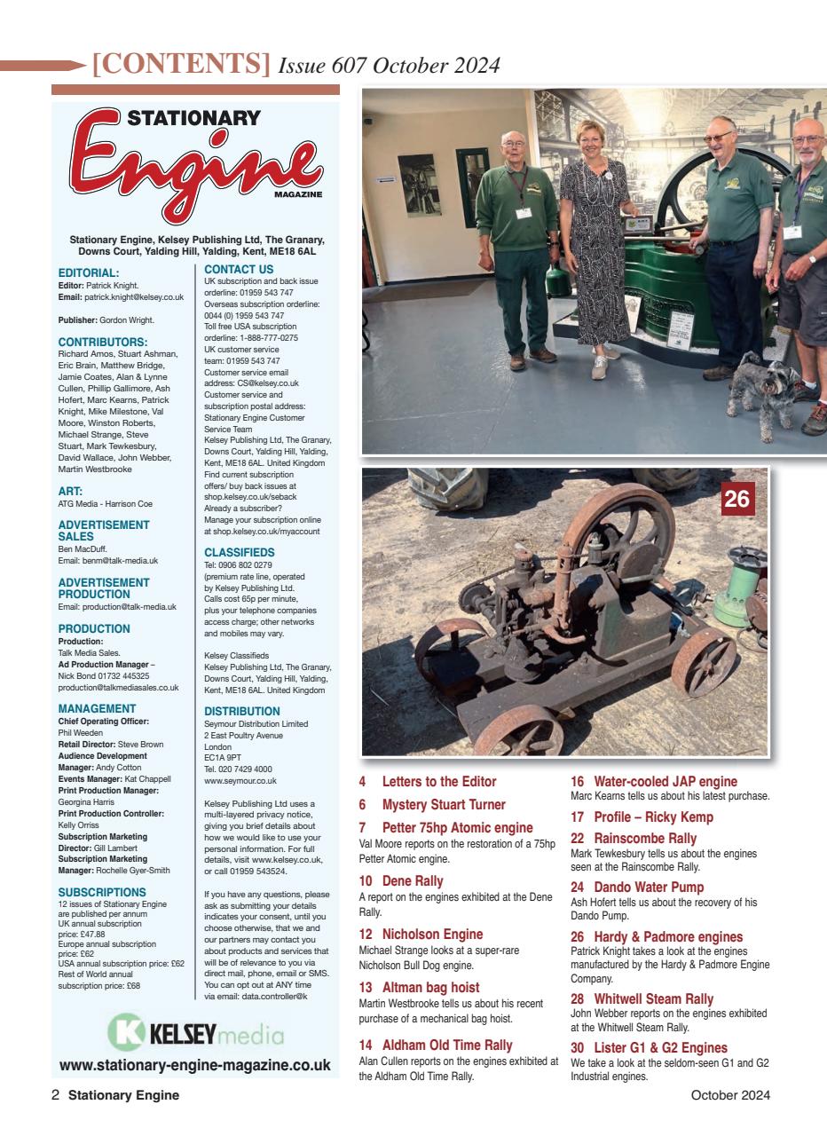 Stationary Engine Preview Pages