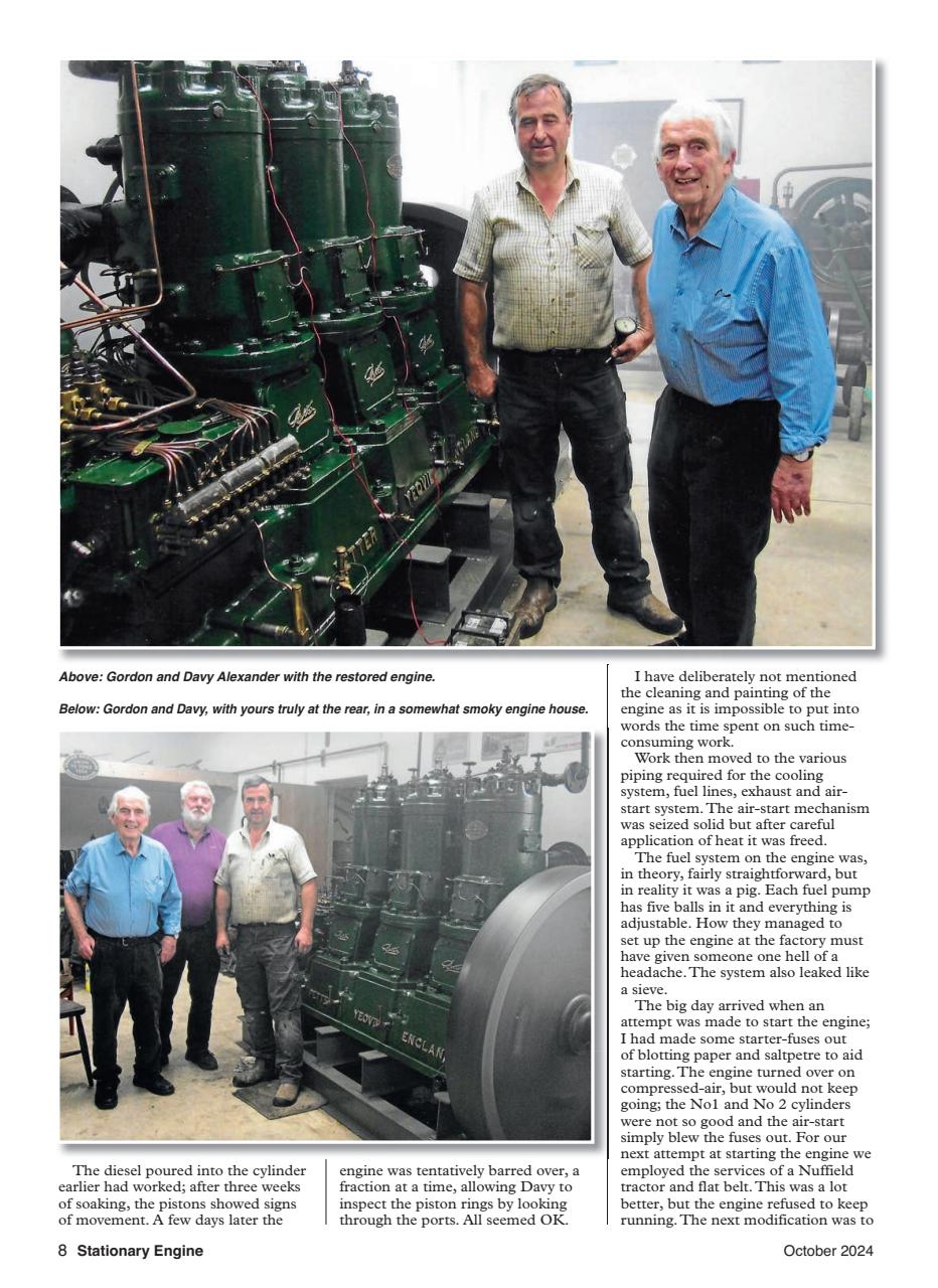 Stationary Engine Preview Pages