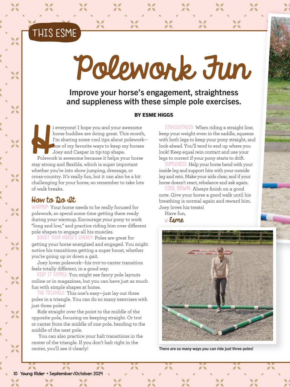 Young Rider Magazine Preview Pages