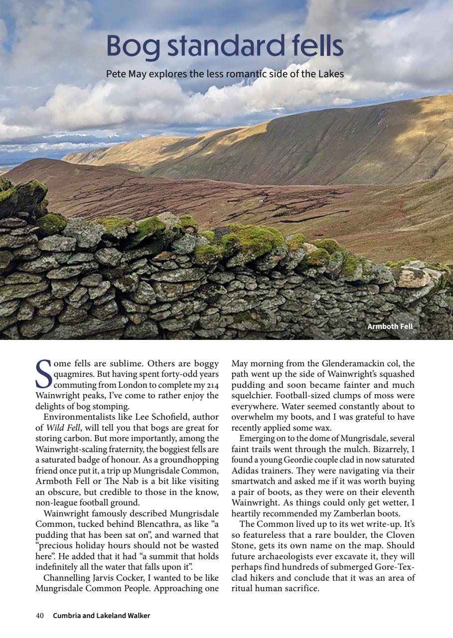 Cumbria and Lakeland Walker Preview Pages
