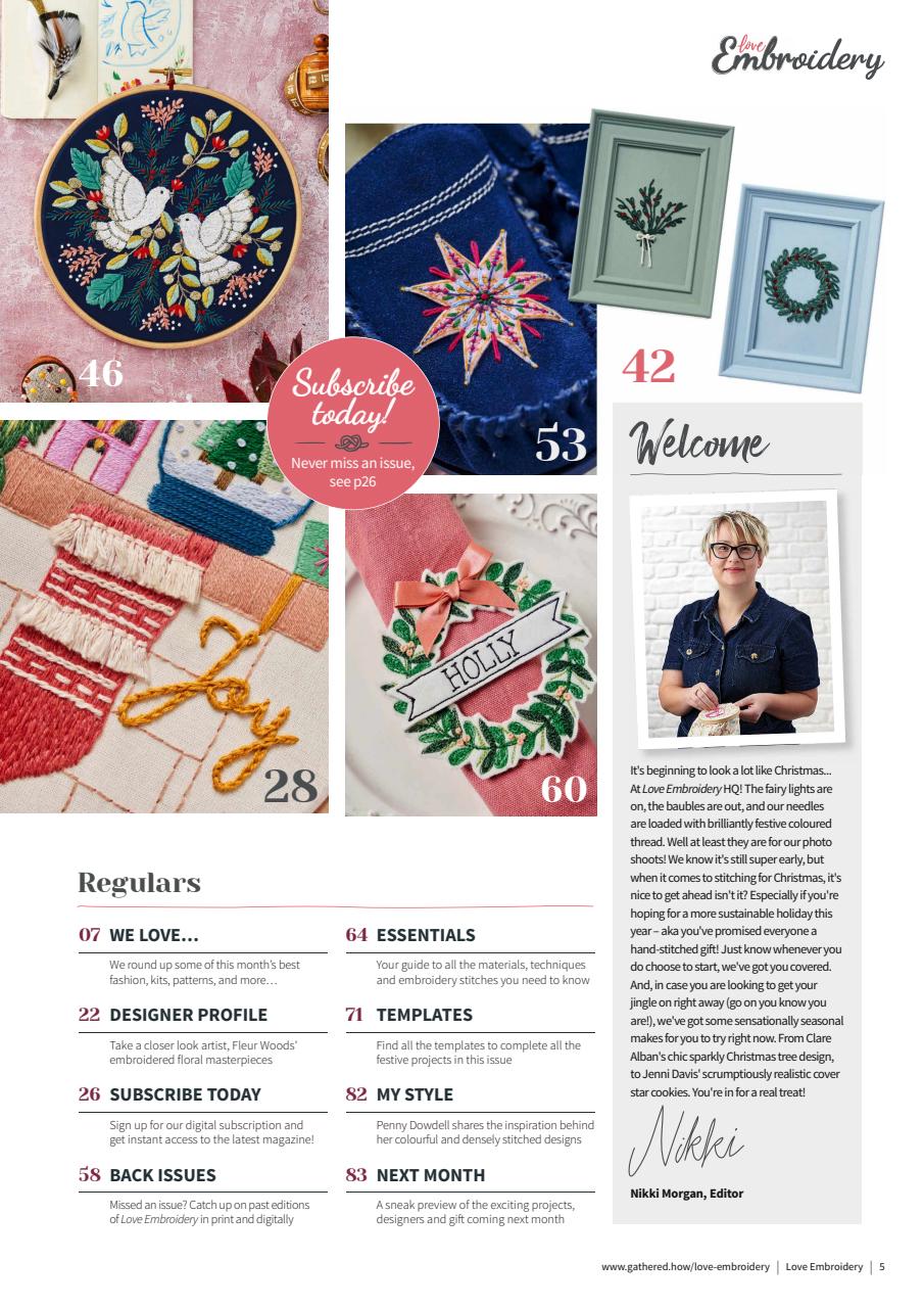 Love Embroidery Preview Pages