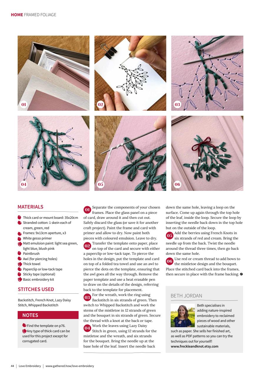 Love Embroidery Preview Pages