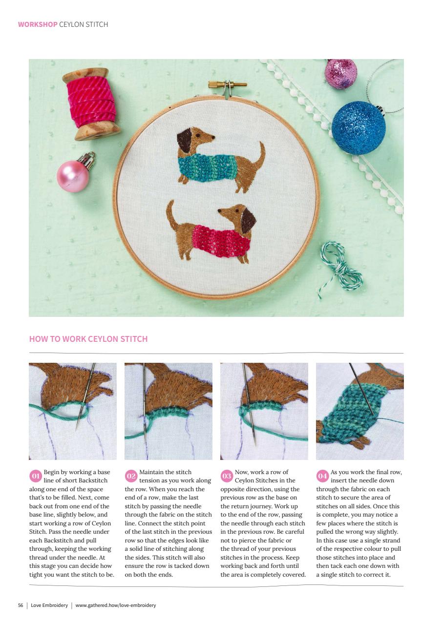 Love Embroidery Preview Pages