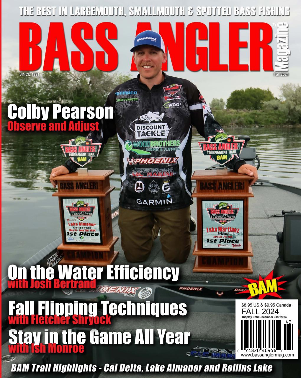 BASS ANGLER MAGAZINE Preview Pages