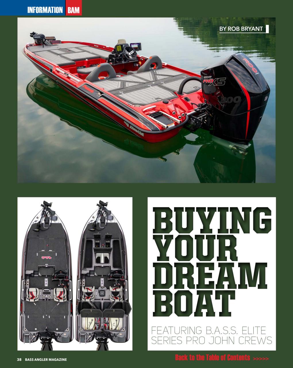 BASS ANGLER MAGAZINE Preview Pages