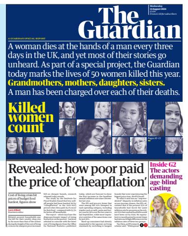 The Guardian Newspaper issue Wednesday, August 14, 2024