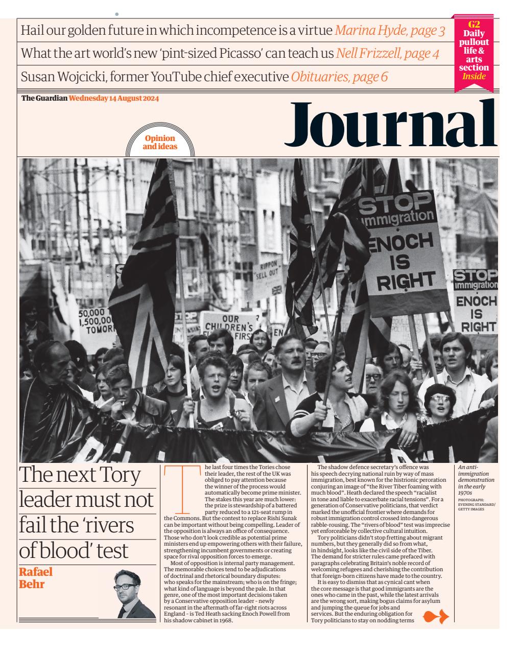 The Guardian Newspaper Preview Pages