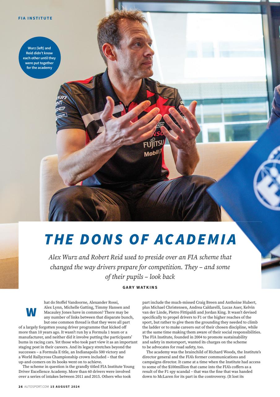 Autosport Preview Pages
