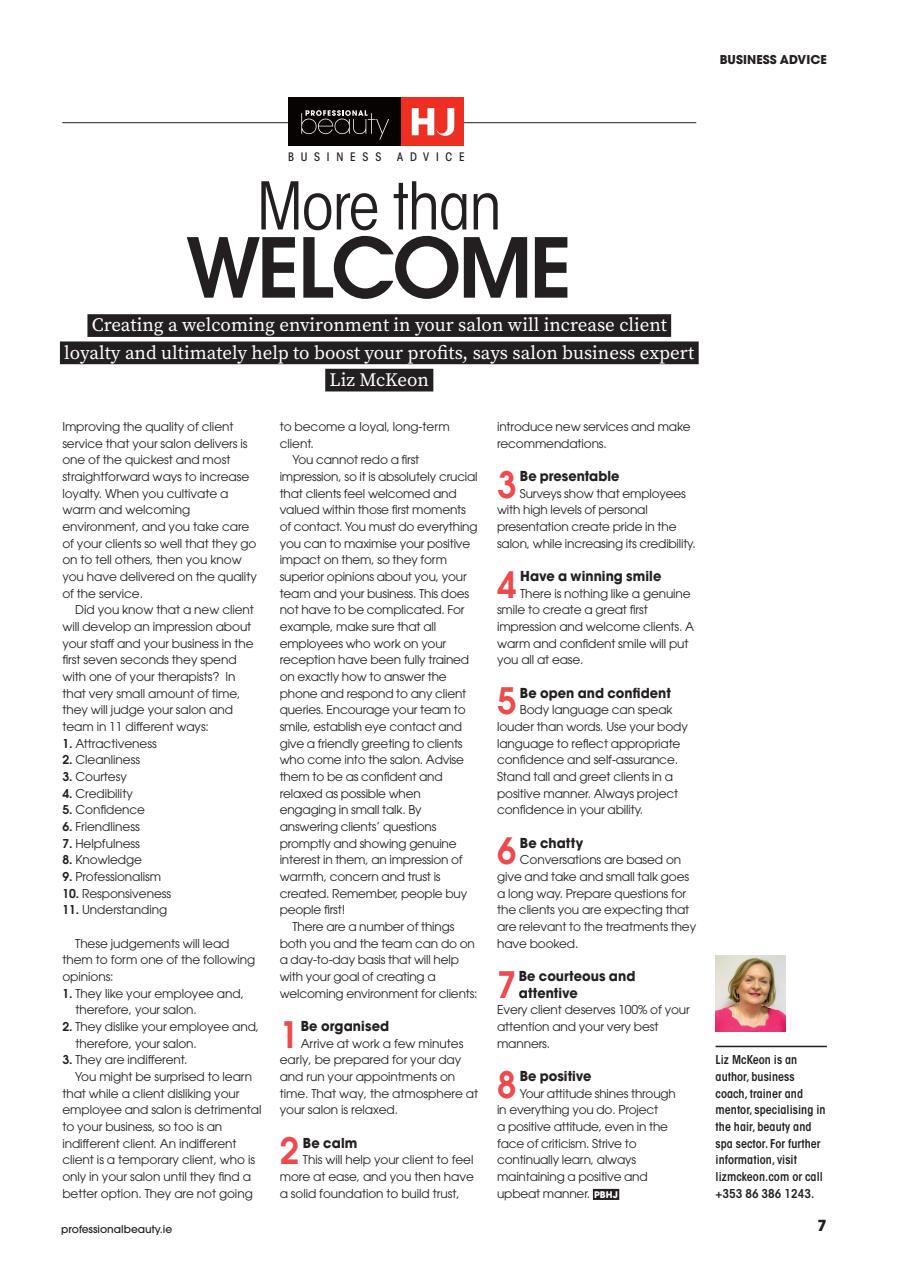 Professional Beauty & HJ Ireland Preview Pages