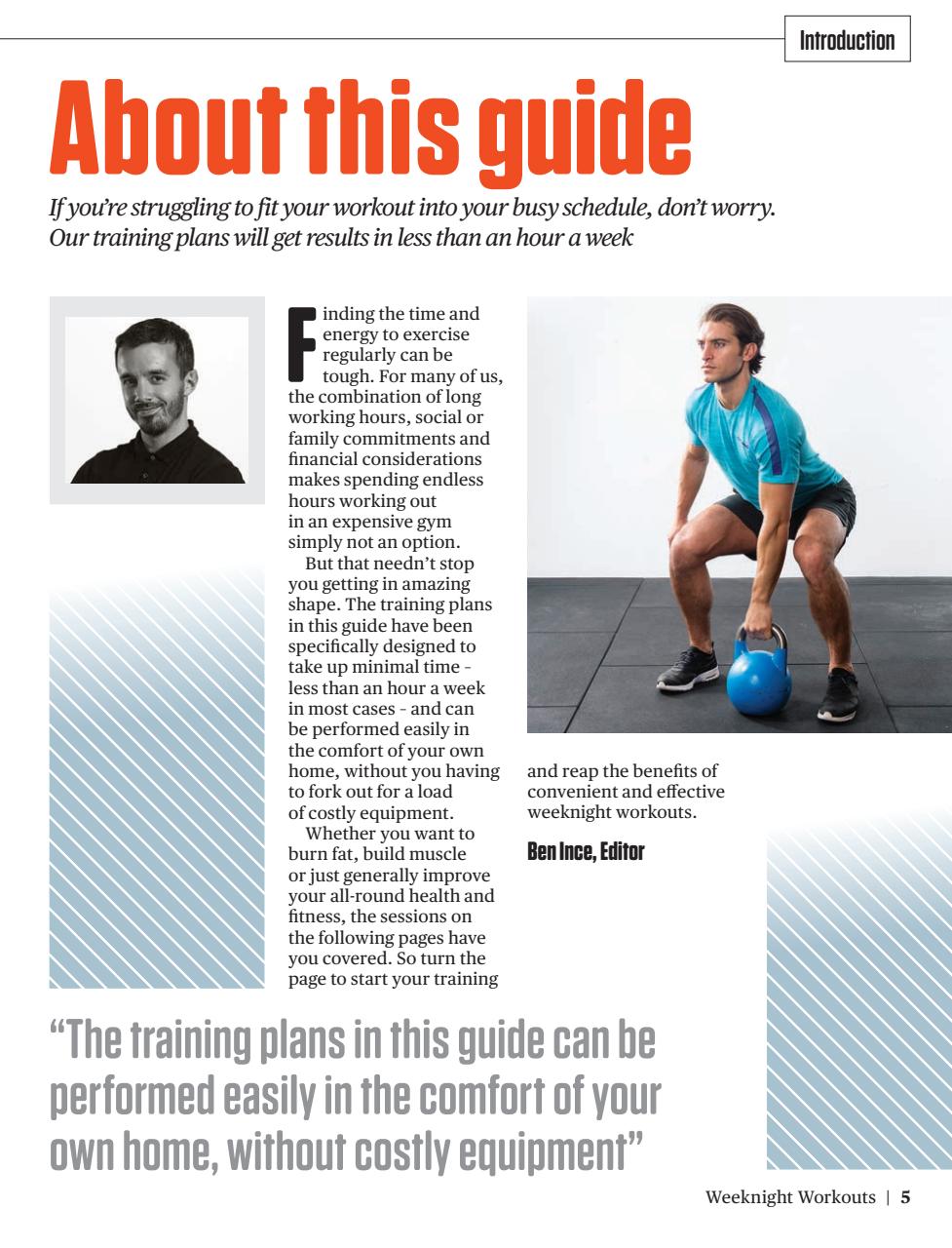 Men’s Fitness Guides Preview Pages