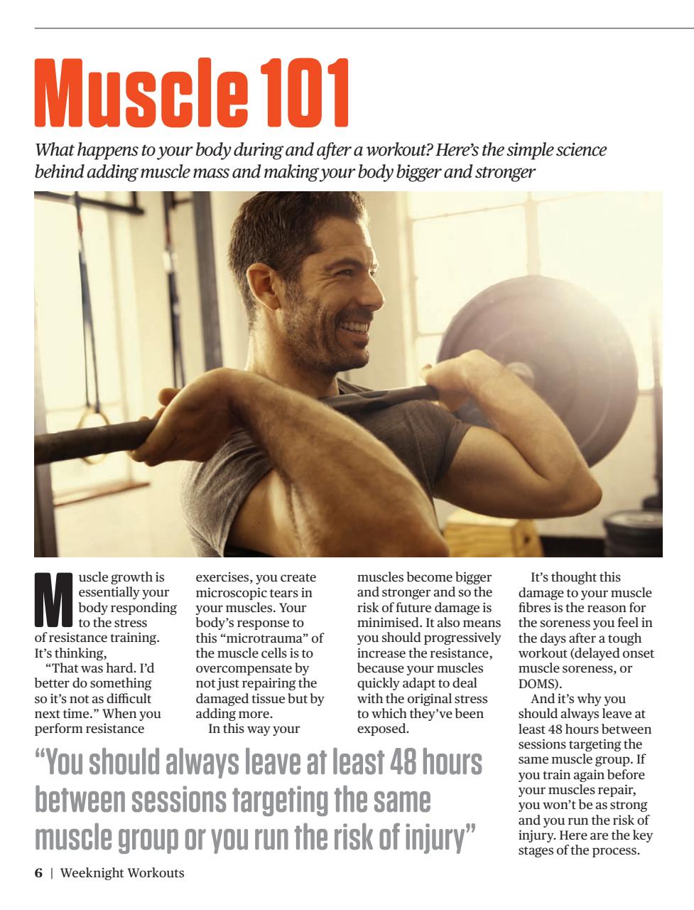 Men’s Fitness Guides Preview Pages