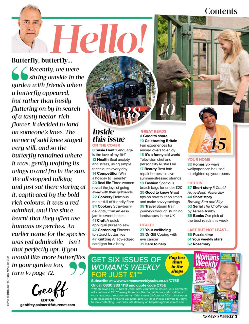 Woman's Weekly Preview Pages