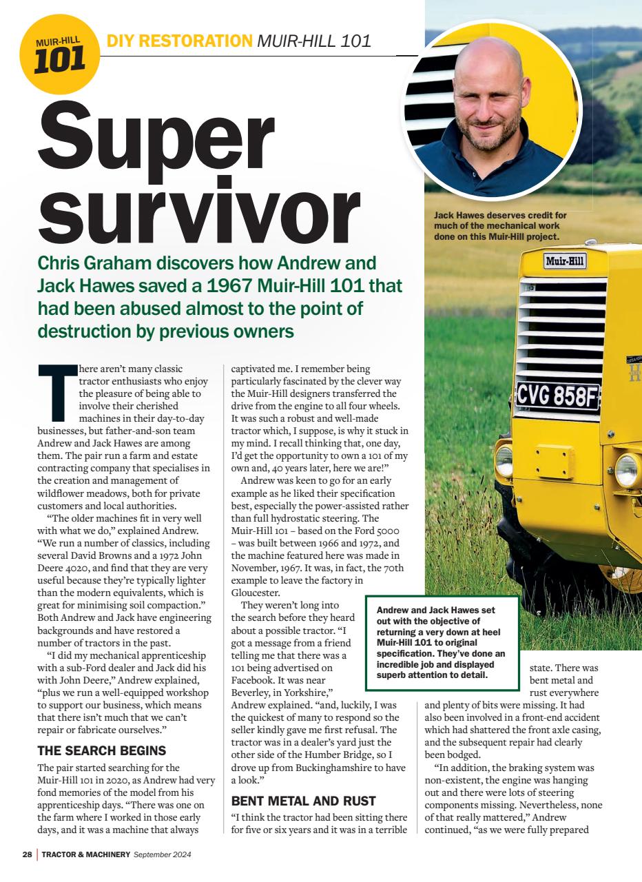 Tractor & Machinery Preview Pages