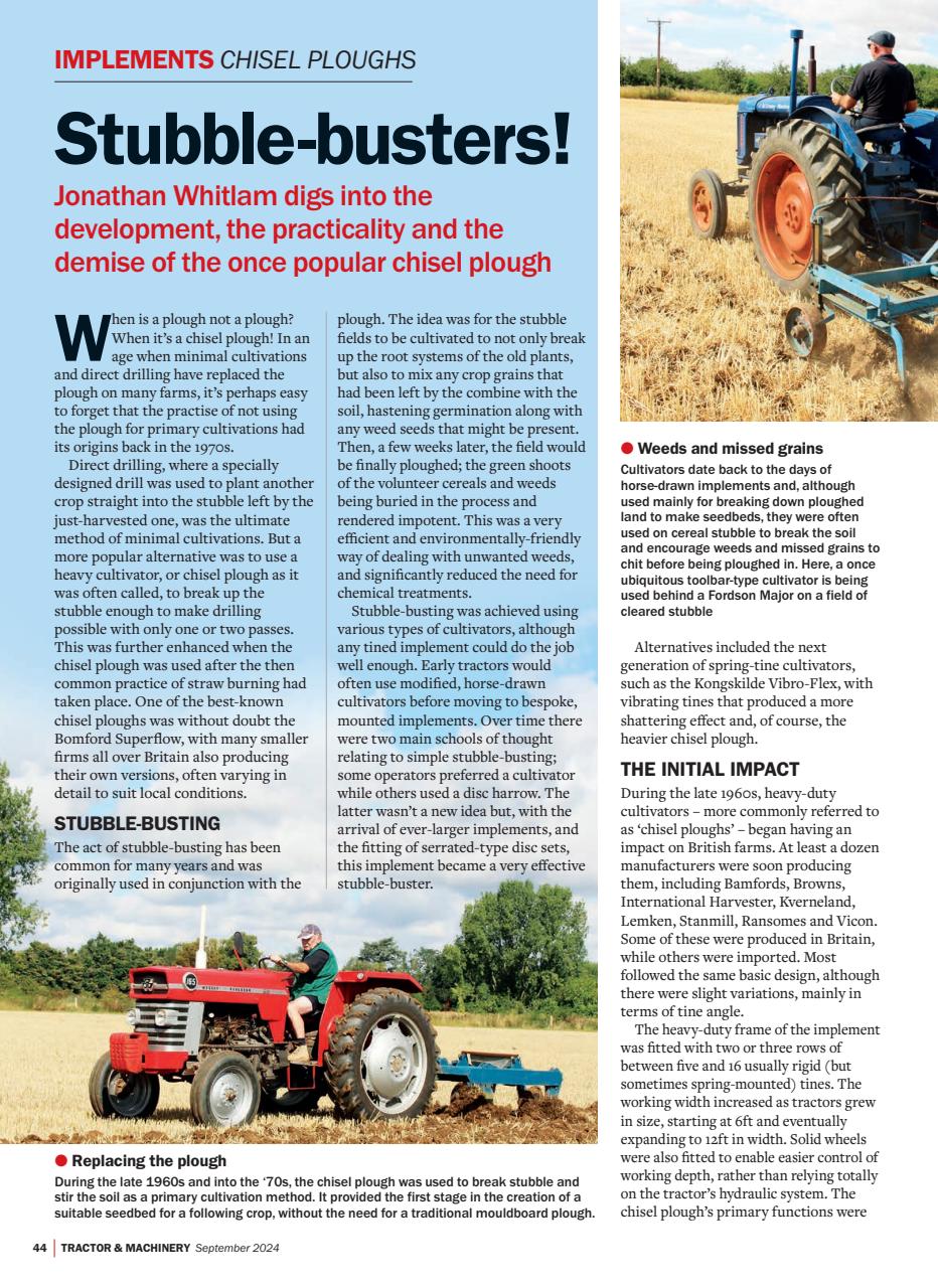 Tractor & Machinery Preview Pages
