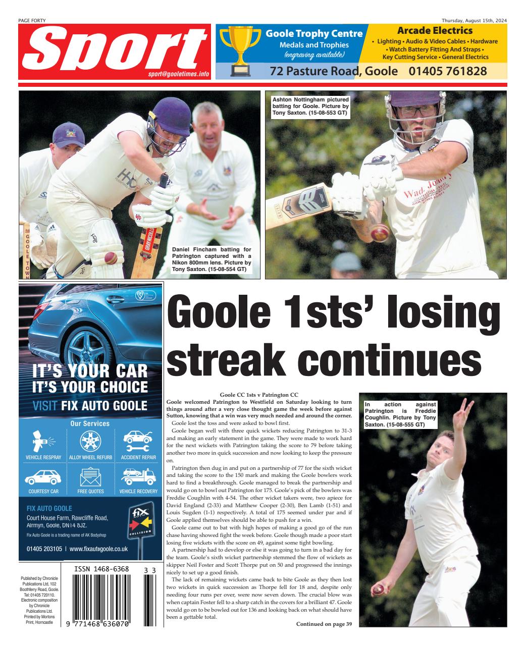 Goole Times Preview Pages