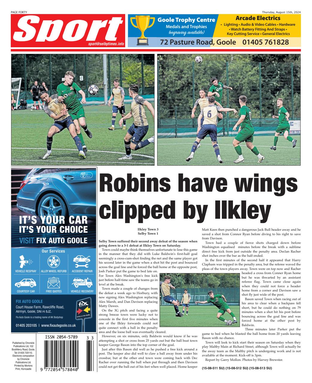 Selby Times Preview Pages