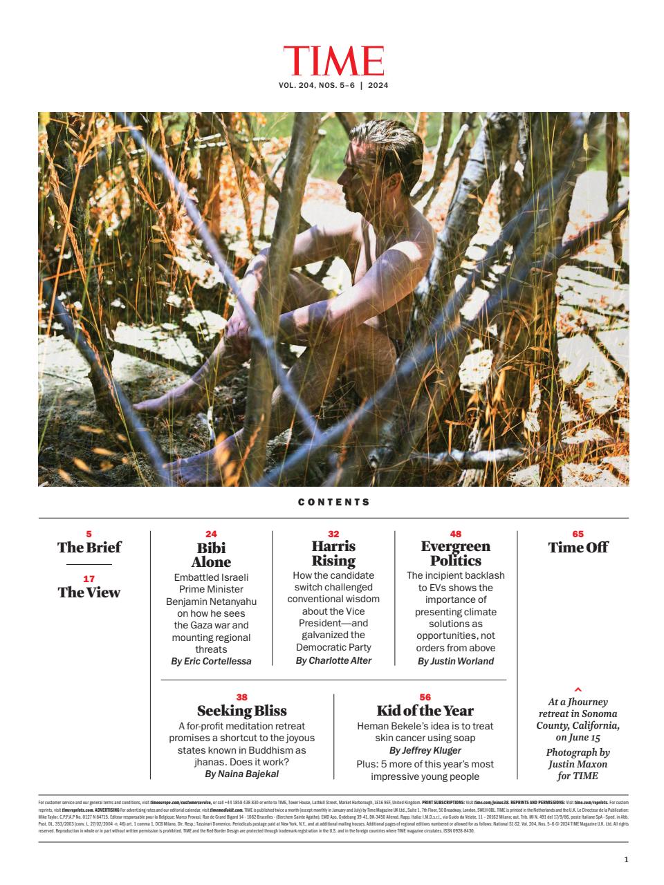 TIME Magazine Europe Preview Pages